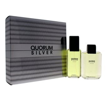 Antonio Puig Quorum Silver Men Edt 100Ml Set